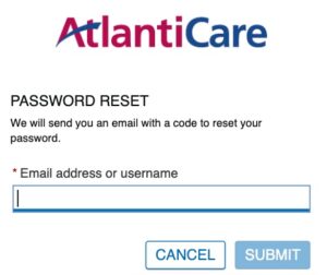 atlanticare patient portal password reset