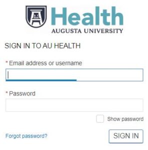 augusta university patient portal login