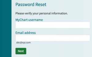 Baptist Patient Portal Login Password reset
