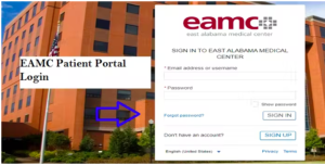 EAMC Patient Portal login