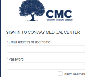 conway medical center patient portal login