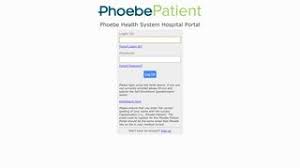 phoebe patient portal login