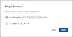 Berkshire Patient Portal password reset