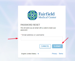 fmc patient portal password reset