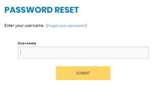 devry student portal password reset