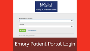 blue patient portal login