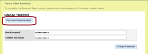 for the ECPI Student Portal password reset