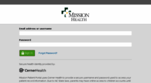 mission health patient portal